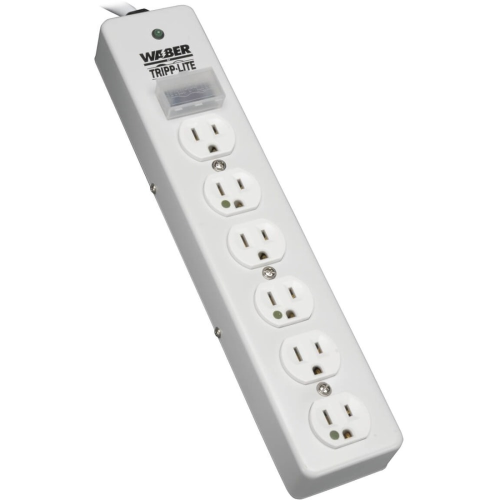 Tripp Lite 6 Outlet Commercial-Grade Surge Suppressor MPN:SPS-615-HG