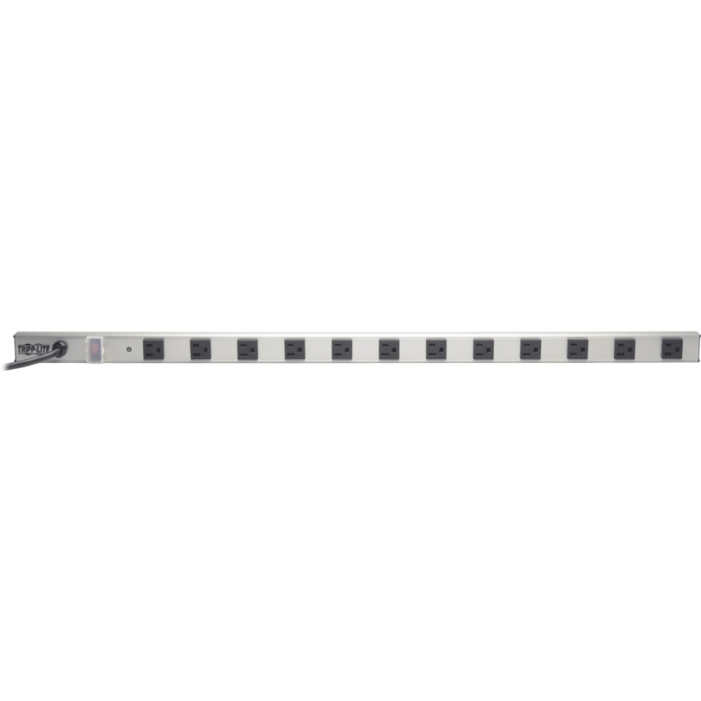 Eaton Tripp Lite Series Surge Protector Power Strip 120V 12 outlet 15ft cord 36in - Surge protector - 15 A - SS3612 MPN:SS3612