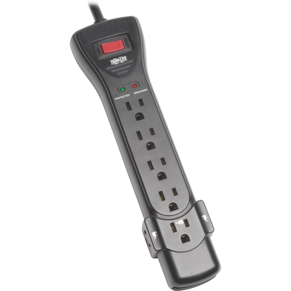Tripp Lite 7-Outlet Surge Protector Power Strip, 25ft, Black MPN:SUPER725B