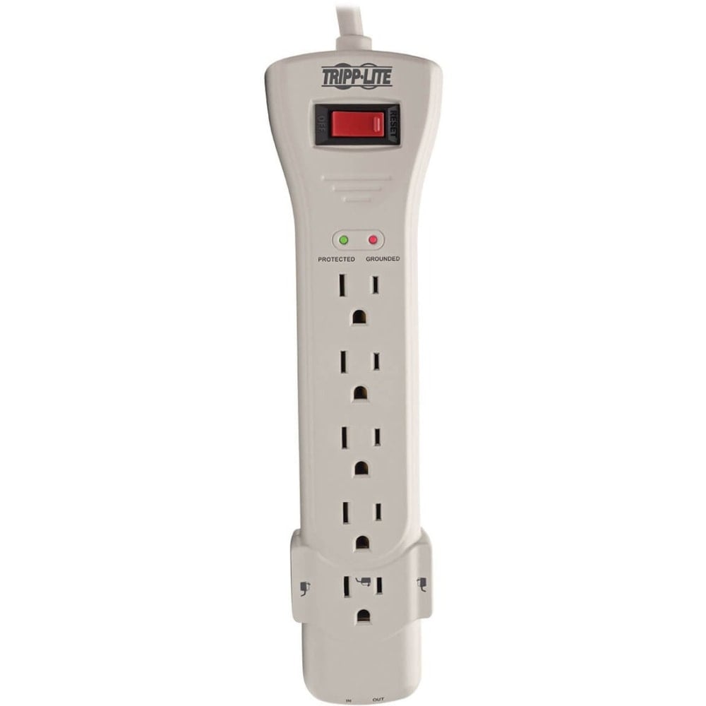 Tripp Lite Protect It! Seven-Outlet Surge Suppressor, 15ft Cord MPN:SUPER7TEL15