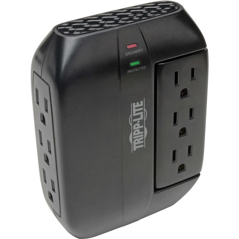 Tripp Lite Protect It! Swivel6 Six-Outlet, Direct Plug-in Surge Suppressor MPN:SWIVEL6