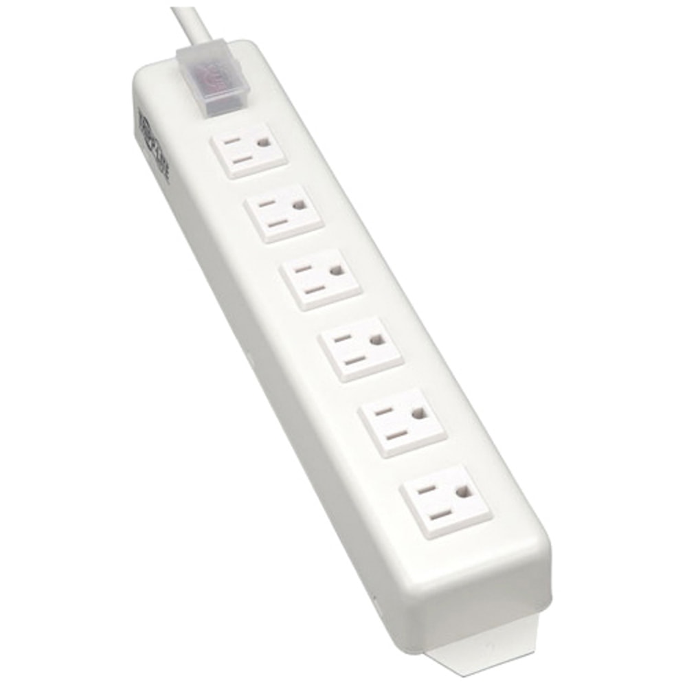 Eaton Tripp Lite Series Power Strip Metal 120V 5-15R Right Angle 6 Outlet 15ft Cord - Power strip - 15 A - TLM615NCRA MPN:TLM615NCRA