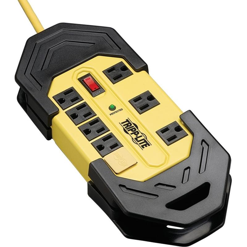 Eaton Tripp Lite Series Safety Surge Protector 120V 8 Outlet Metal 25ft Cord OSHA - Surge protector - 15 A - TLM825SA MPN:TLM825SA