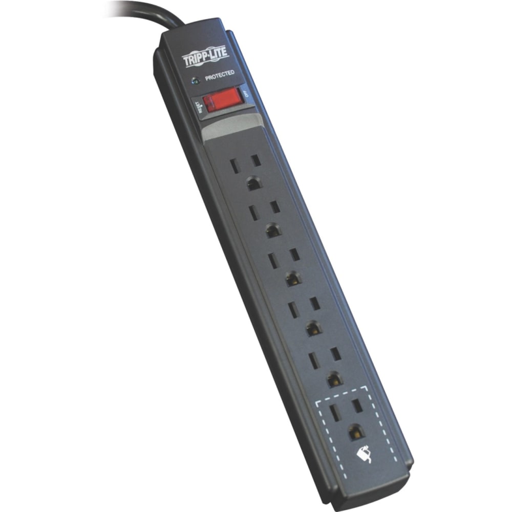 Tripp Lite Surge Protector Power Strip 6 Outlet 15