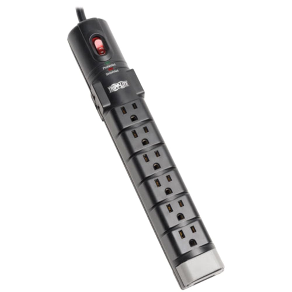 Eaton Tripp Lite Series Surge Protector Power Strip 120V 8 Outlet RJ11 6ft Cord 2160 Joule - Surge protector - output connectors: 8 - - TLP806TEL MPN:TLP806TEL