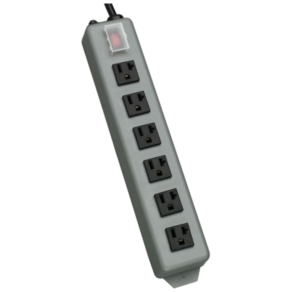 Eaton Tripp Lite Series Industrial Power Strip, 6-Outlet, 15 ft. (4.6 m) Cord, 5-20P Plug - Power distribution strip - UL62015 MPN:UL620-15