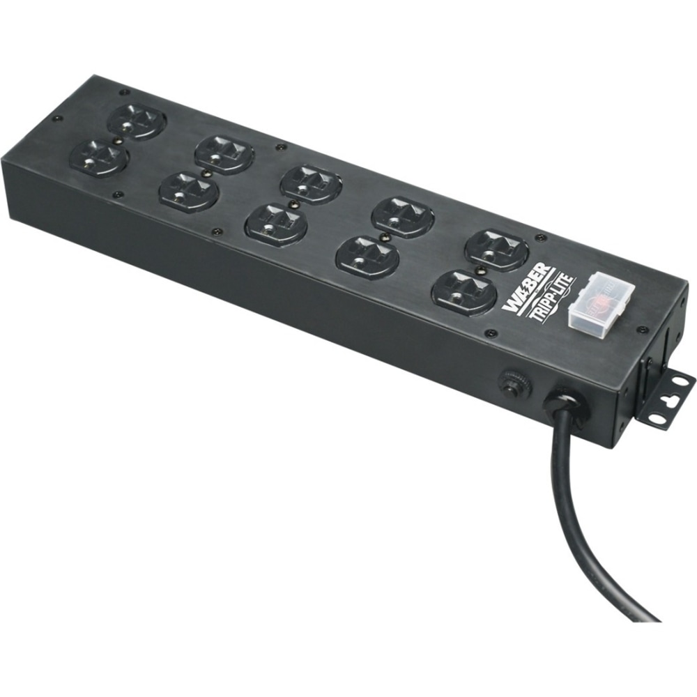 Tripp Lite Power Strip with 10 Side by Side Outlets MPN:UL800CB-15