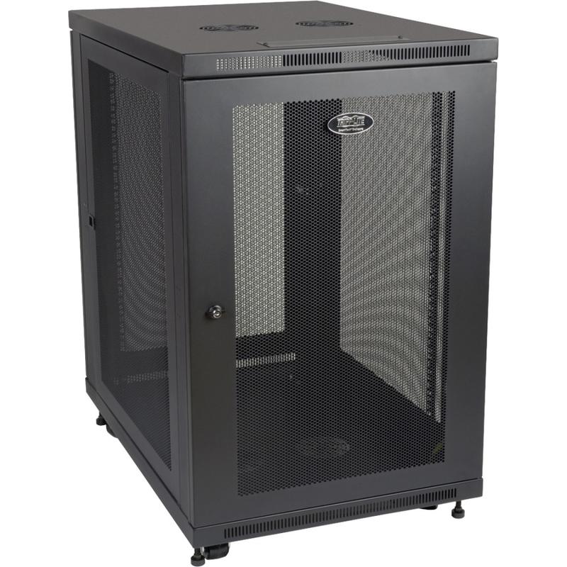 Eaton Tripp Lite Series SmartRack 18U Mid-Depth Half-Height Rack Enclosure Cabinet, SR18UB MPN:SR18UB