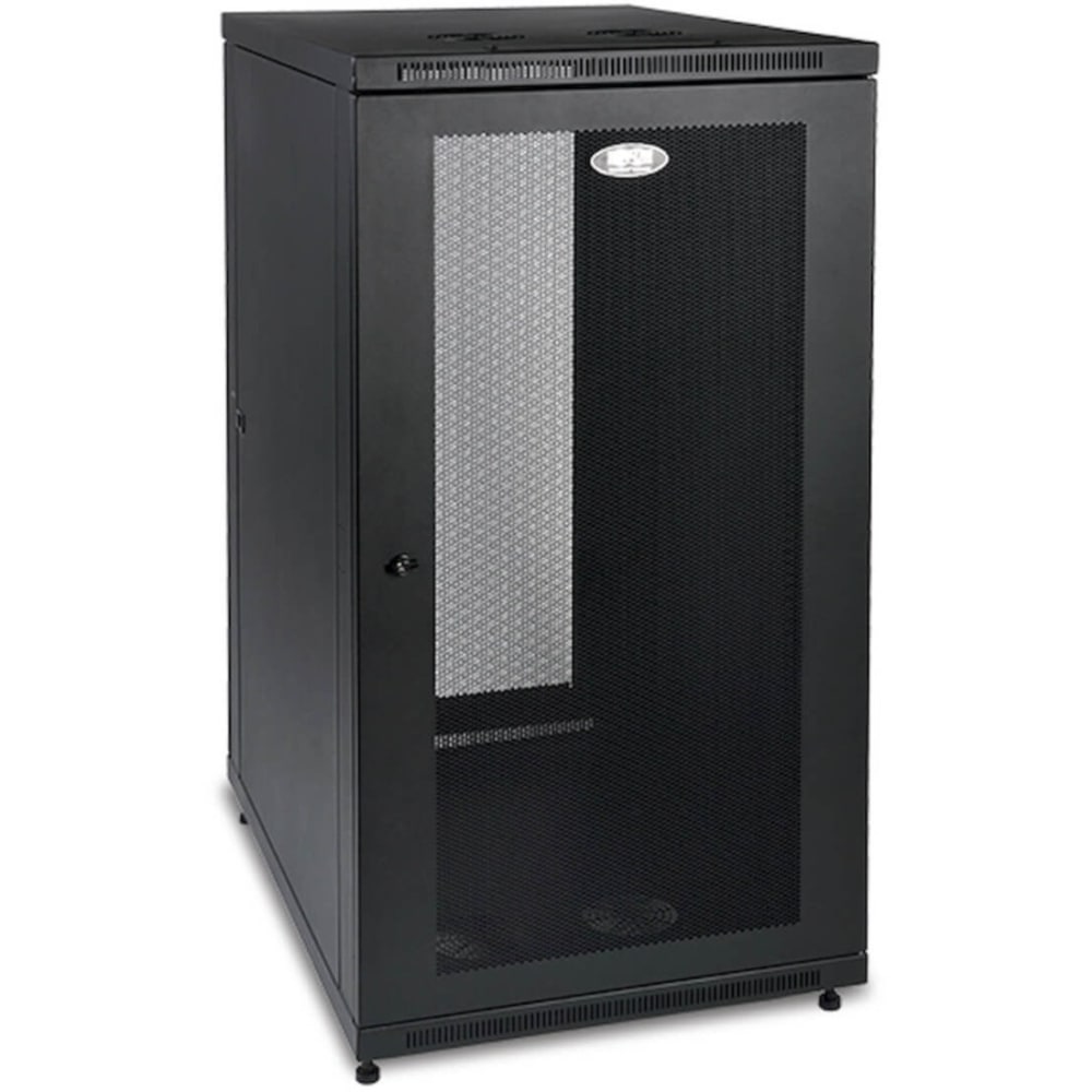 Eaton Tripp Lite Series SmartRack 24U Mid-Depth Half-Height Rack Enclosure Cabinet, SR24UB MPN:SR24UB