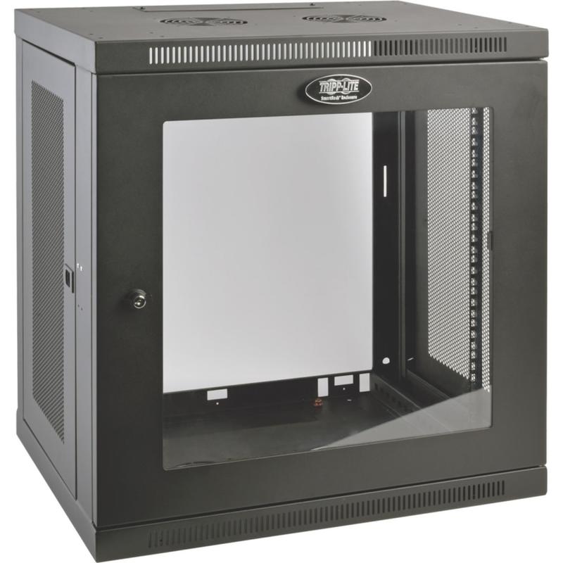 Tripp Lite 12U Wall Mount Rack Enclosure Server Cabinet w/ Glass Front Door - - SRW12UG MPN:SRW12UG