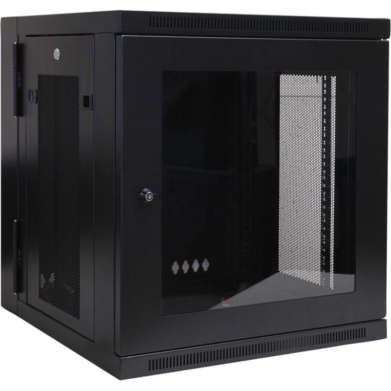 Tripp Lite SRW12USG SmartRack 12U Wall-Mount Rack Enclosure Cabinet with Plexiglas Front Door Insert MPN:SRW12USG