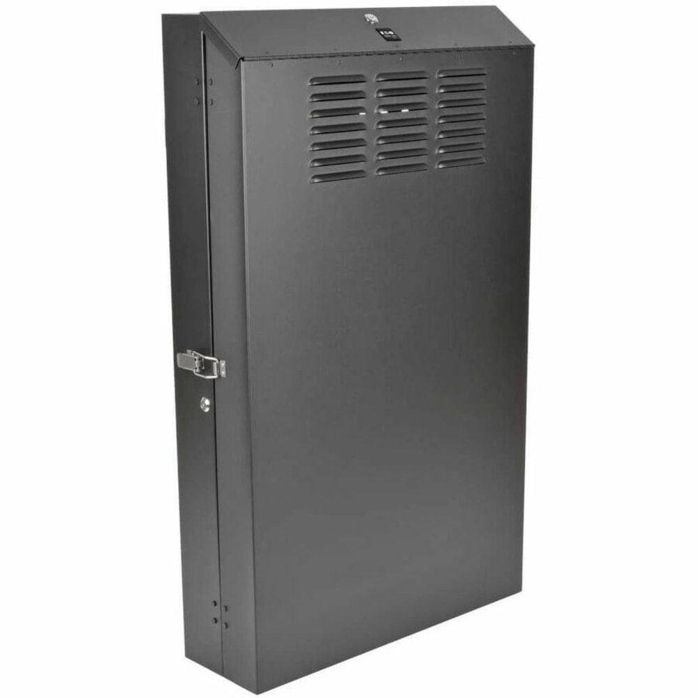 Eaton Tripp Lite Series SmartRack 4U Low-Profile Vertical-Mount Server-Depth Wall-Mount Rack Enclosure Cabinet, Steel MPN:SRWF4U36