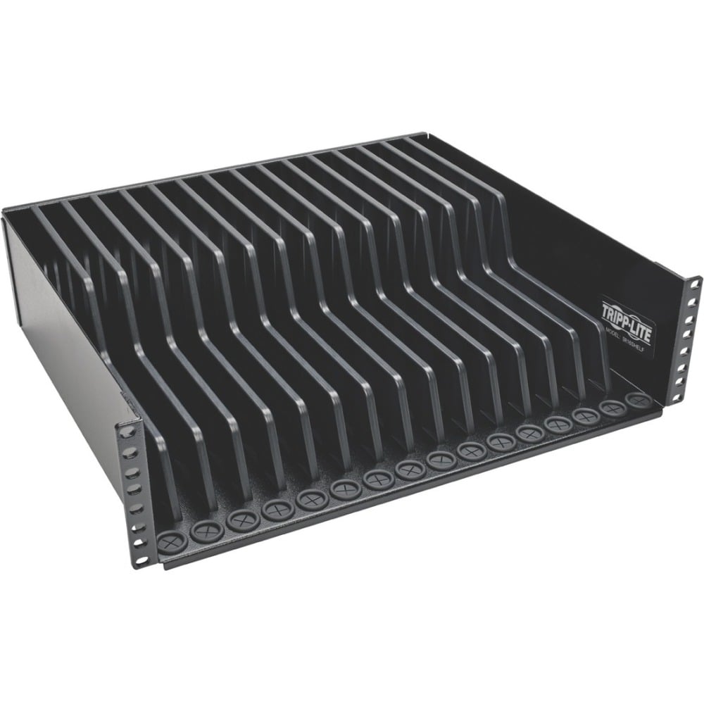 Eaton Tripp Lite Series 3U Rack Mount Tablet/iPad/Laptop Chrombook Storage Shelf - Mounting component (shelf) - - SR16SHELF MPN:SR16SHELF