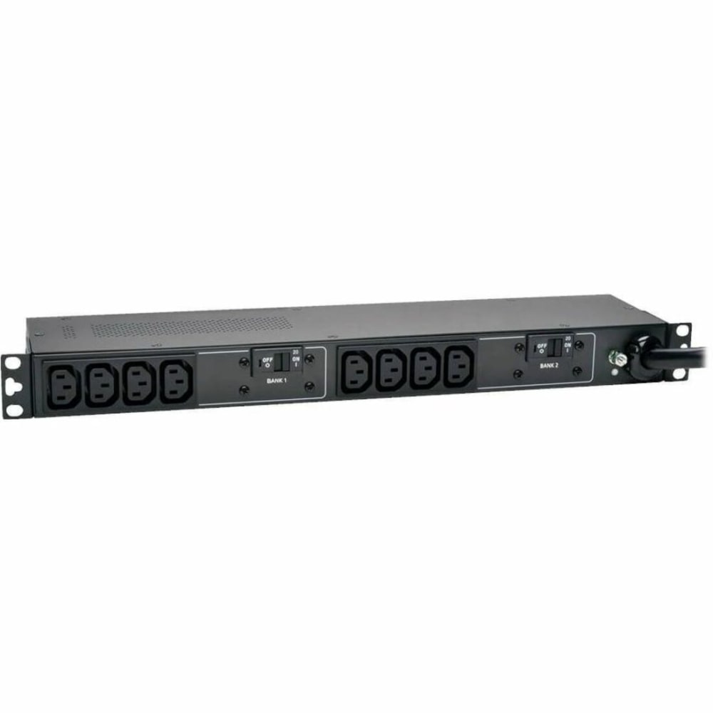 Tripp Lite PDU Basic 230V 32A 7.4kW C13 10 Outlet IEC309 Blue Horizontal 1URM, PDUH32HV MPN:PDUH32HV