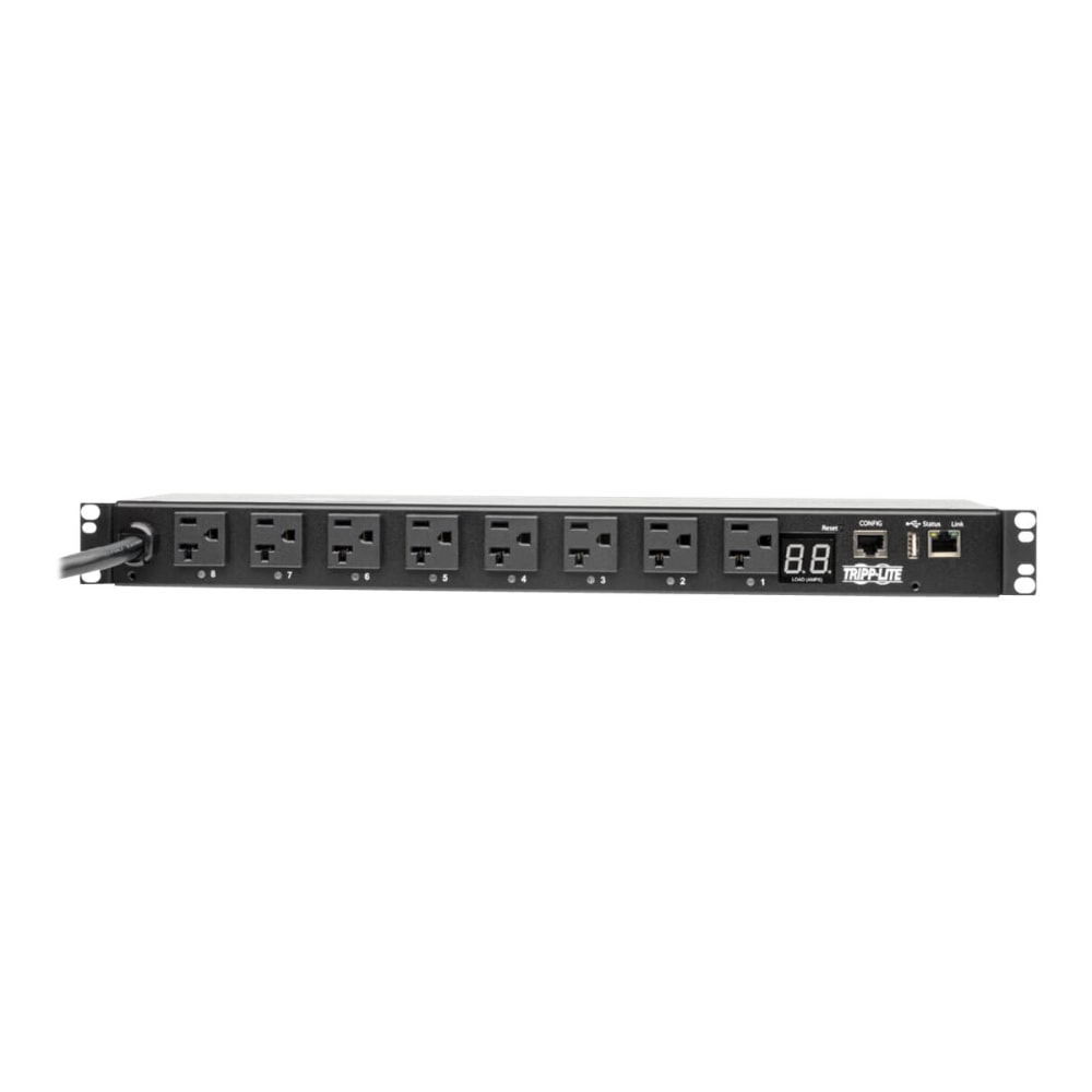 Tripp Lite 1.9kW Single-Phase Switched PDU, LX Platform Interface, 120V Outlets (8 5-15/20R), NEMA L - PDUMH20NET2LX MPN:PDUMH20NET2LX