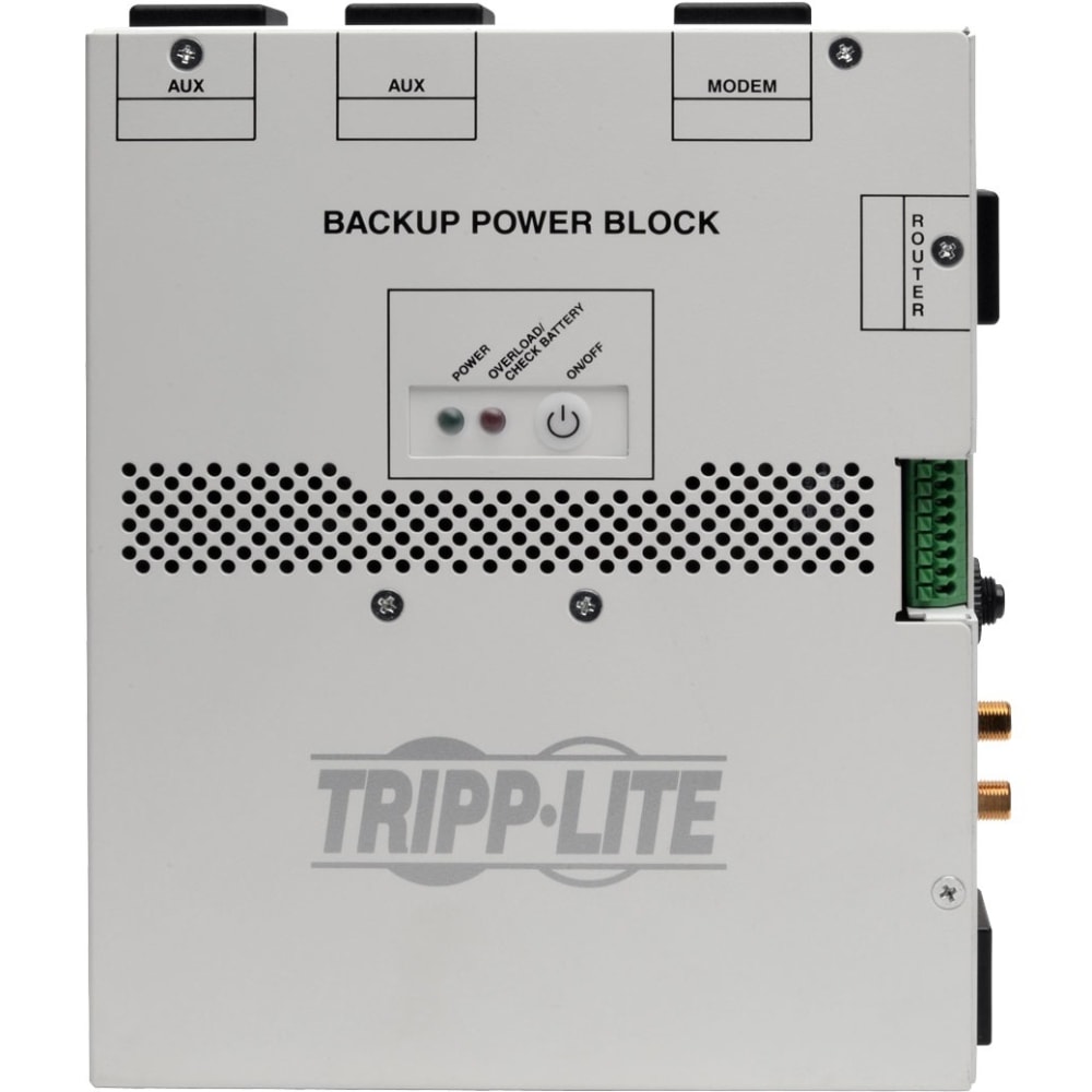 Tripp Lite UPS 550VA A/V Backup Power Block for Structured Wiring Closets, AV550SC MPN:AV550SC