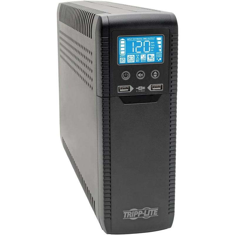 Eaton Tripp Lite Series 1440VA UPS Eco Green Battery Back Up AVR 120V USB Energy Star Line Interactive - ECO1500LCD MPN:ECO1500LCD