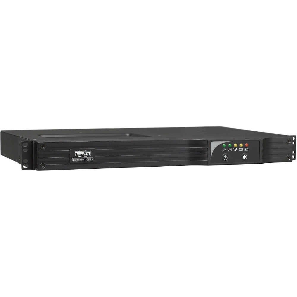 Tripp Lite UPS Smart 1000VA 800W Rackmount AVR 120V Preinstalled WEBCARDLX Pure Sine Wave USB DB9 SNMP 1URM, SMART1000RM1UN MPN:SMART1000RM1UN