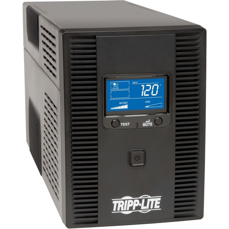 Eaton Tripp Lite Series UPS Smart 1300VA 720W Tower LCD Battery Back Up AVR Coax RJ45 USB - UPS - AC 120 V - SMART1300LCDT MPN:SMART1300LCDT