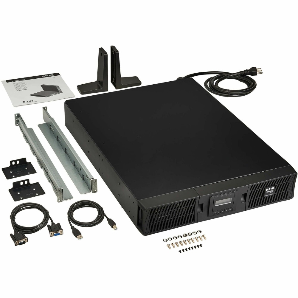 Tripp Lite UPS Smart Online 2200VA 1800W Rackmount 120V LCD USB DB9 Preinstalled SNMPWEBCARD 2URM, SU2200RTXLCDN MPN:SU2200RTXLCDN