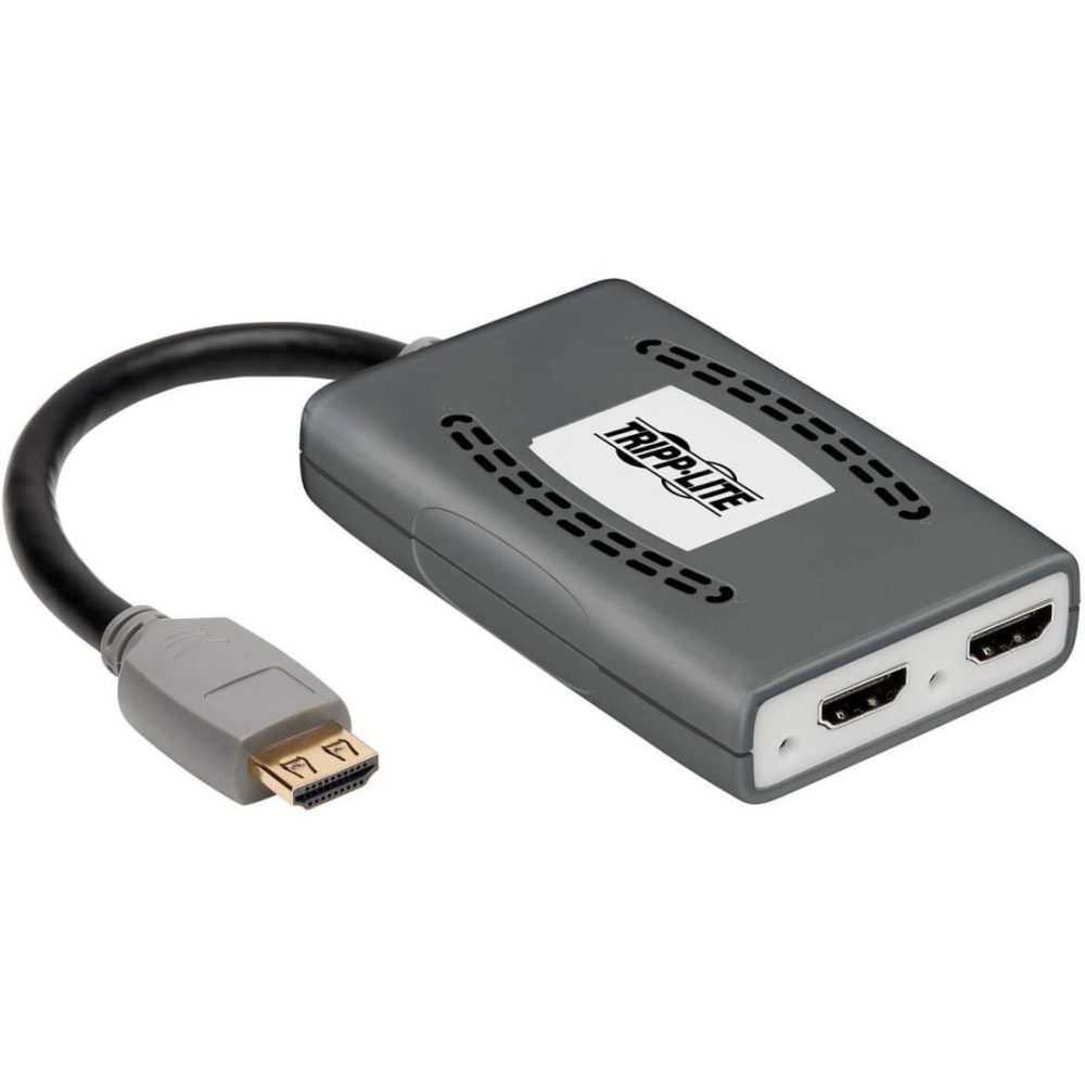 Eaton Tripp Lite series HDMI Splitter 2-Port 4K @60Hz HDMI 4:4:4 HDR USB Powered TAA Multi-Resolution Support, USB Powered - B118002HDRV2 MPN:B118-002-HDR-V2