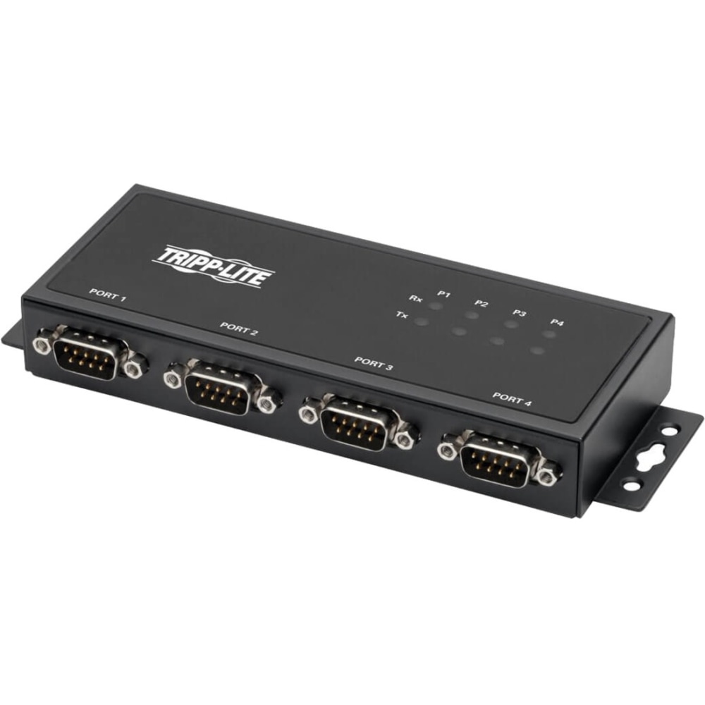 Eaton Tripp Lite Series 4-Port RS-422/RS-485 USB to Serial FTDI Adapter with COM Retention (USB-B to DB9 F/M) - External - USB Type B - PC, Mac, Linux - 4 x Number of Serial Ports External MPN:U208-004-IND