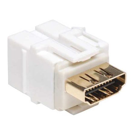 HDMI Keystone Wallplate Coupler, HDMI, F/F MPN:P164-000-KJ-WH