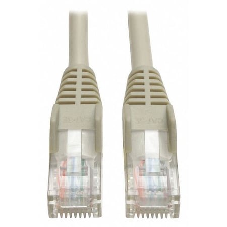 Cat5e Cable, Snagless, Molded, Gray, 150ft MPN:N001-150-GY