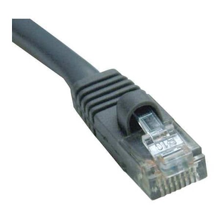 Cat5e Cable, Outdoor, Molded, Gray, 100ft MPN:N007-100-GY