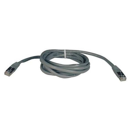 Cat5e Cable, Molded, Shielded, Gray, 50ft MPN:N105-050-GY