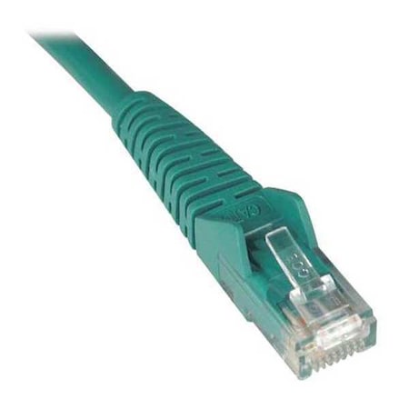 Cat6 Cable, Snagless, Molded, M/M, Green, 2ft MPN:N201-002-GN
