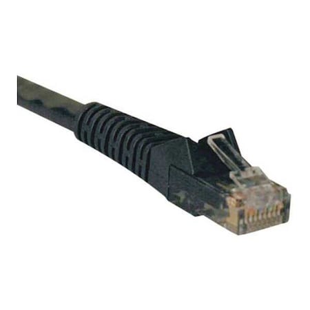 Cat6 Cable, Snagless, Molded, Black, 15ft MPN:N201-015-BK