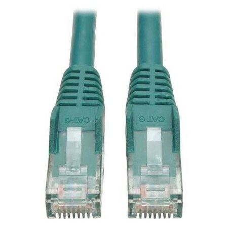 Cat6 Cable, Snagless, Molded, Green, 20ft MPN:N201-020-GN