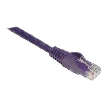 Cat6 Cable, Snagless, Molded, Purple, 125ft MPN:N201-125-PU