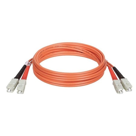 Fiber Optic Patch Cord, SC/SC, 2m, Orange MPN:N306-006