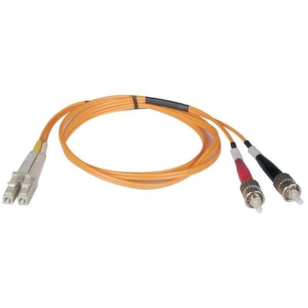 Fiber Optic Patch Cord, LC/ST, 1m, Multi MPN:N318-01M