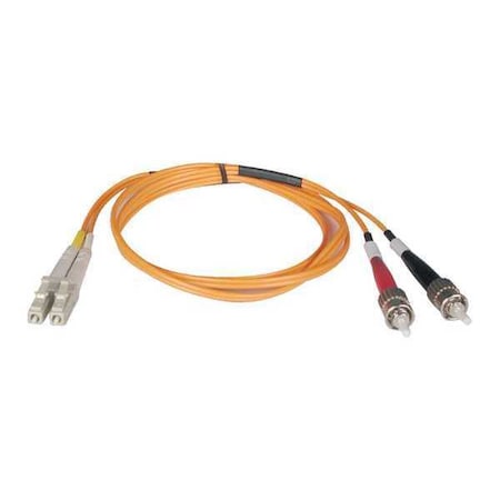 Fiber Optic Cable, Dplx, MMF, 50, LC/ST, 33m MPN:N518-10M