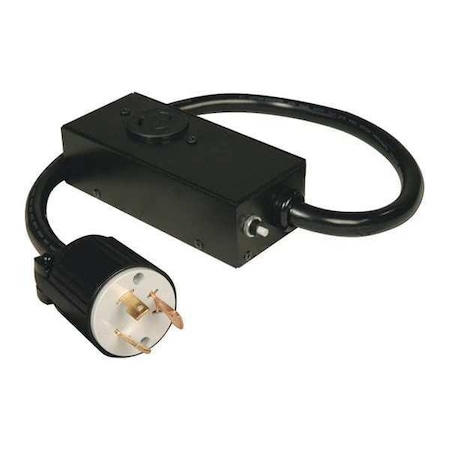 Power Cord, HD, L5-30P/20R, 20A, 10AWG, 2ft MPN:P043-002