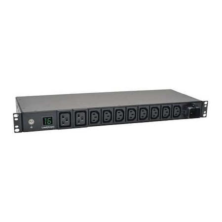 PDU, Local Metered, (8) C13, (2) C19, IEC-309 16A BLUE (2P+E), 8.2 ft. MPN:PDUMH16HV
