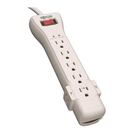 Power Strip, Surge, 5-15R, 5-15P, 7 ft., Light Gray MPN:SUPER-7