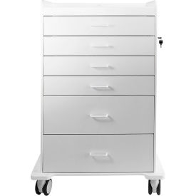 TrippNT Procedure Cart w/ Gray Drawers 32-3/8