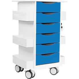 TrippNT™ Core Locking 6 Drawer Lab Cart 23