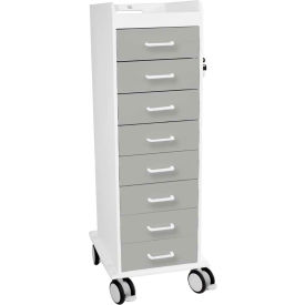 TrippNT TL 8D Cart w/ Dolphin Gray Drawers 35-7/8
