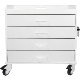 TrippNT X-Wide Compact Cart w/ Gray Drawers 27-5/8