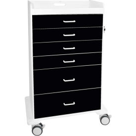 TrippNT™ Locking 6 Drawer Procedure Cart Black 31