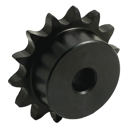 Roller Chain Sprocket, Stock Plain Bore, 35 Chain Size, 29 # of Teeth MPN:35B29H X 1/2 MPB