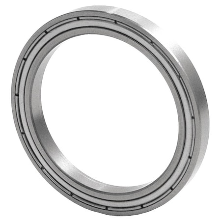 Round Radial Ball Bearing, 61907, 6907 Industry Number, Double Shielded Closure, 35 mm Bore Dia, Alloy Steel MPN:61907 ZZ PRX