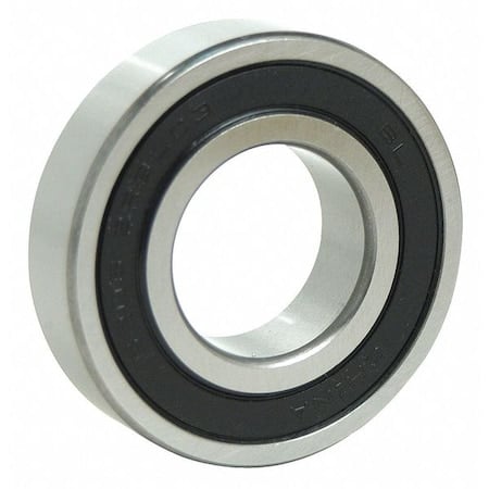 Radial Ball Bearing, 6208 Industry Number, Double Sealed Closure, 40 mm Bore Dia, Alloy Steel MPN:6208 2RS/C3 PRX
