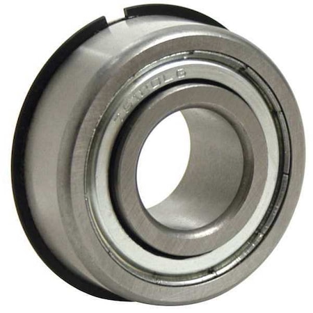 Round Radial Ball Bearing, 7520 Industry Number, Double Sealed Closure, 1-1/4 in Bore Dia, Alloy Steel MPN:7520DLG