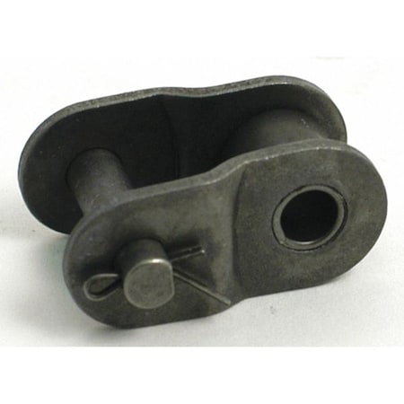 Roller Chain, Riveted Pin, Steel, 5/8